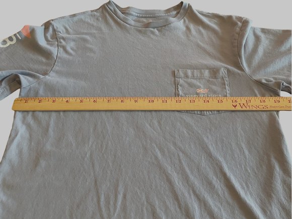 Vineyard Vine Womens Short Sleeve TShirt  Gray Cotton SZ XS - Picture 3 of 8